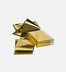 Reddingsdeken aluminiumfolie